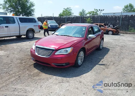 2012 Chrysler 200 Limited from USA, damaged, VIN 1C3CCBCG6CN106781